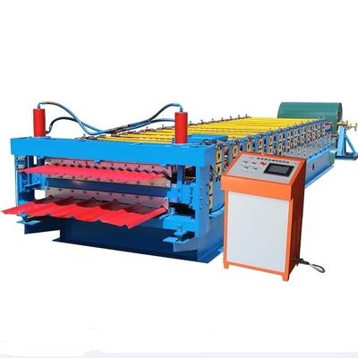 Petit pain en acier de couleur d'OIN formant la machine 5T pour le panneau de tuile de toit
