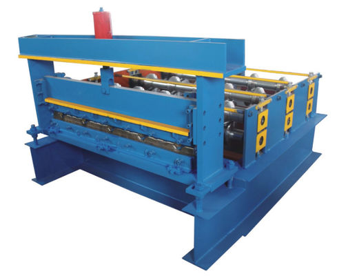 Machine enduite incurvée automatique 220V bleu de tuile de toit de pierre