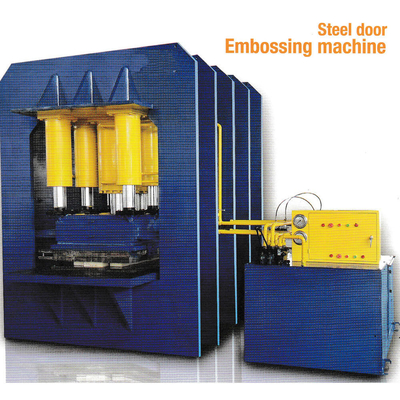 3000 pressing d'action de double de la machine 380V de Ton Hydraulic Steel Door Embossing