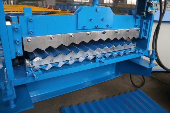 Petit pain ondulé de tuile de bonne qualité de garantie de 12 mois formant la machine